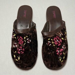 Vintage Esprit Clogs 4